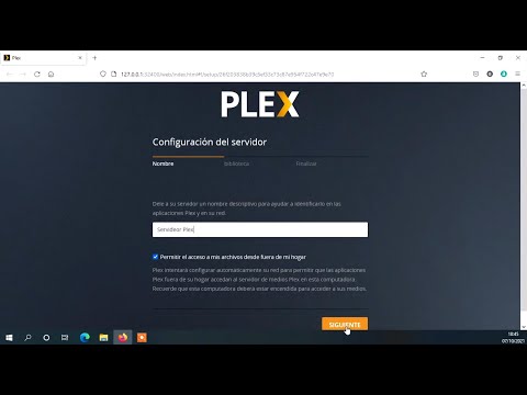 TUTORIAL Para instalar y configurar PLEX desde el principio. (Español)