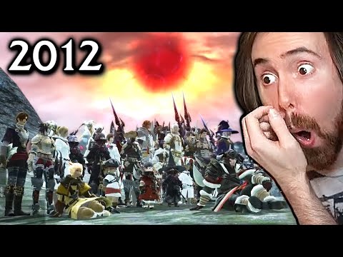 ORIGINAL FFXIV! Asmongold Reacts to 1.0 Final Minutes