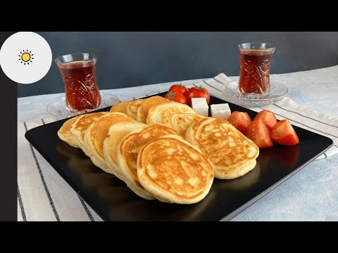 KAHVALTIYA 10 DAKİKADA HAZIR! Kaşık Dökmesi Tarifi - MAYALAMA YOK YOĞURMA YOK (Kahvaltılık Tarifler)