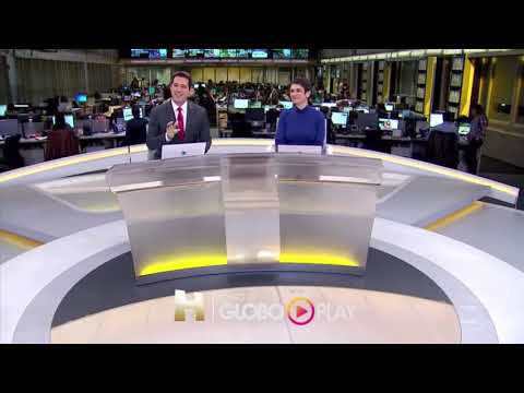 Encerramento do Jornal Hoje com Sandra Annenberg e Dony de Nuccio - 04/09/2018