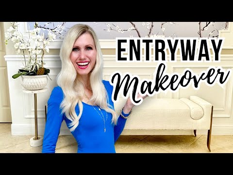 Thumbnail for DIY *ENTRYWAY MAKEOVER* INSANE BEFORE & AFTER + HOW To HANG WALLPAPER