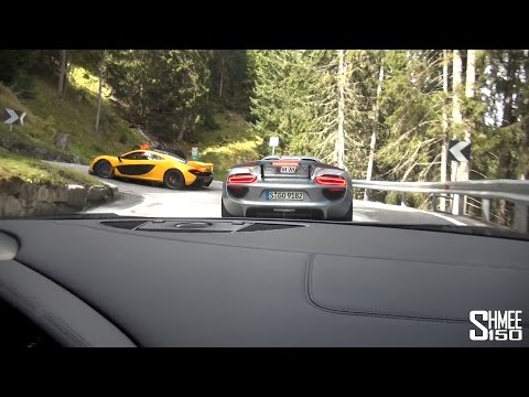 Thumbnail for Autobahn and Stelvio Pass with R8, P1, 918 and F12 - Alps Adventure Part 2