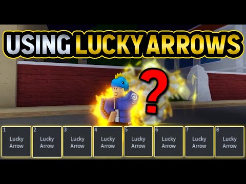[YBA] USING LUCKY ARROWS AND TRYING TO GET NEW SKINS!