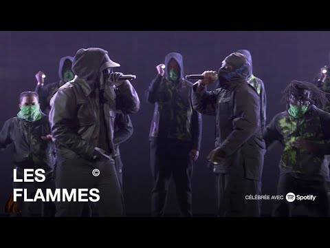 Kerchak et Ziak performent &quot;Peur&quot; en live | LES FLAMMES 2023