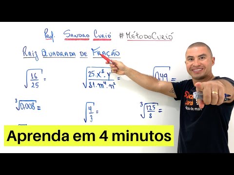 COMO RESOLVER RAIZ QUADRADA DE FRAÇÕES