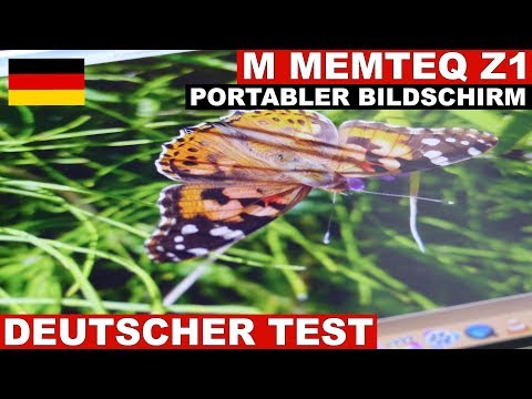 M MEMTEQ Z1 Test: Mobiler IPS Bildschirm (Deutsch)