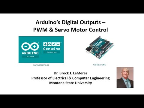 Intro to Arduino - PWM Signals and Servo Motor Control (Fall 2024)