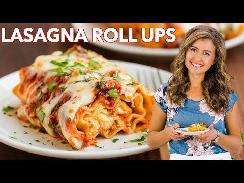 Easy Lasagna Roll Ups With Meat - Make Ahead | Freezer Friendly