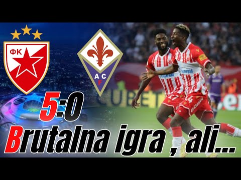 Crvena zvezda - Fiorentina 5:0 ☆ Zvezda spremna za Ligu šampiona