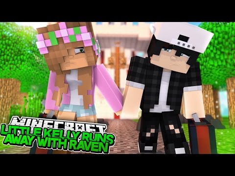 LITTLE KELLY RUNS AWAY WITH RAVEN! Minecraft Royal Family | w/LittleCarly &amp; Leo | Custom Roleplay