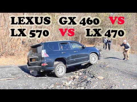 Thumbnail for GX 460 vs LX 570 vs LX 470 4x4 Off-Roading 2022 Comparison LEXUS Mid-Size SUV OFFROAD