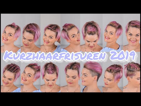 Thumbnail for 18 Frisuren für kurze Haare | kurze Haare stylen | Salirasa