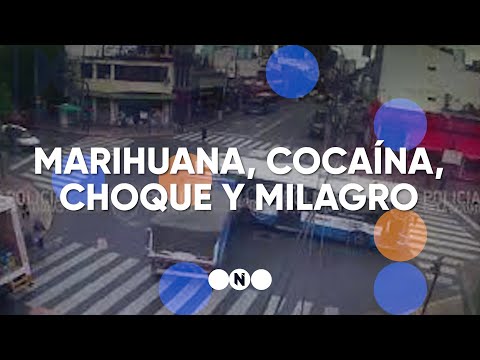 MARIHUANA, COCAÍNA, CHOQUE y MILAGRO - Telefe Noticias