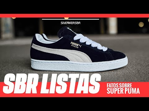 SBR LISTAS - Coleção Super PUMA E A Família PUMA Suede - Parte 1