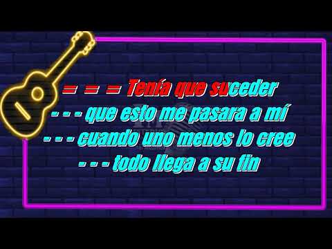 Thumbnail for TENIA QUE SUCEDER DUETO BURITICA PISTA O KARAOKE DISPONIBLE + 57 3112219420