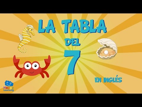 Thumbnail for La Tabla de Multiplicar del 7 | Aprendemos Ingles Cantando. Canciones para Niños.