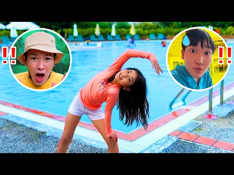 Thumbnail for 【寸劇】みのちゃん石垣島のプールとホテルでアクティビティを体験するよ！空中ブランコに挑戦！ クラブメッド石垣島