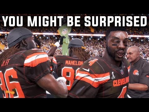Thumbnail for HOW LONG DOES IT TAKE THE BROWNS TO WIN A SUPER BOWL IN MADDEN? | Madden 18 Franchise Experiment