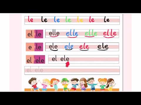 Thumbnail for İlkokuma Yazma Öğretimi E L Sesi Birleştirme Çalışmaları