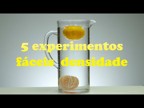 Thumbnail for 5 EXPERIMENTOS de FÍSICA (densidade) que você pode fazer em casa!
