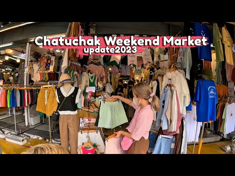 Walking tour-The largest market in Thailand - Chatuchak  Weekend Market update 2023 EP-1 #chatuchak