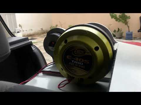 TROQUEI A CORNETA JBL 360 PELA EROS 405 TRIO - VALEU A PENA ??