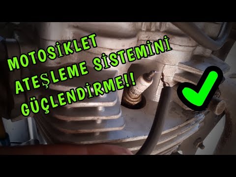 MOTOSİKLET ATEŞLEME SİSTEMİNİ GÜÇLENDİRME!! #motosikletperformans