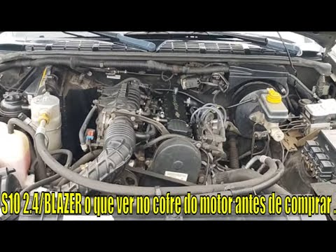 S10 2.4 flex falando do motor e detalhes do cofre (assista antes de comprar a sua )