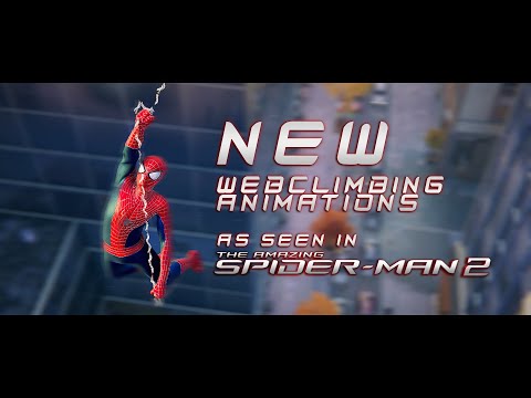NEW TASM 2 Style Webclimbing Animation - Expressive Webclimbing - Marvel's Spider-Man Mods Showcase