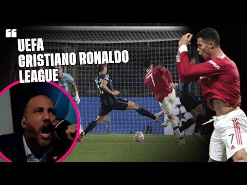 &quot;CR7 TÁ BOTANDO A CHAMPIONS NO BOLSO! ELE CARREGA!&quot; JORGE IGGOR NARRA GOL DE CR7 CONTRA A ATALANTA!
