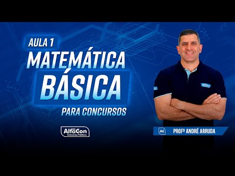 Thumbnail for MATEMÁTICA PARA CONCURSOS 2023 - AULA 1/5 - AlfaCon
