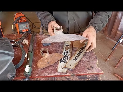 Thumbnail for Como abrir o sabre ou facão de moto serra pra fazer enxada essa não precisa temperar não