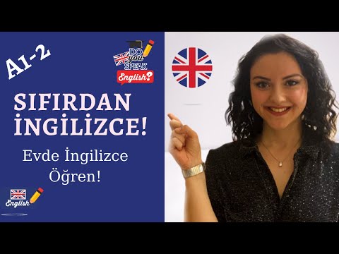 Başlangıç Seviyesi İngilizce DERS 1 | Evde İngilizce Öğren!