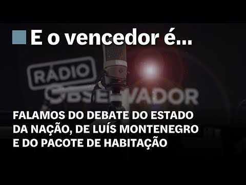 E o Vencedor É… em direto na Rádio Observador
