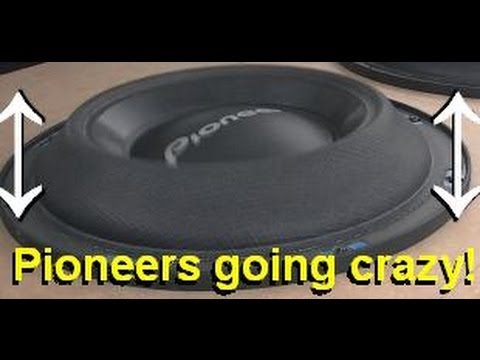 Thumbnail for x2 Pioneer SPL Subwoofers - CRAZY bass & flex