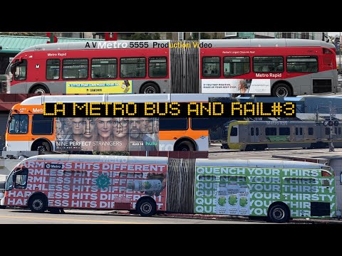 LA Metro Bus And Rail #3