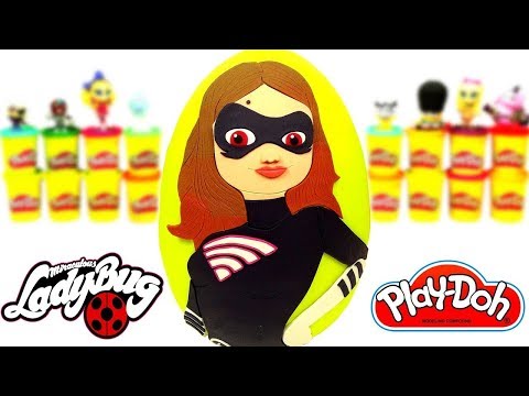 Lady Wifi Mucize Uğur Böceği ve Kara Kedi Sürpriz Yumurta Oyun Hamuru