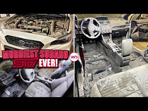 Thumbnail for Deep Cleaning The Muddiest Subaru STI EVER! | Insane Satisfying DISASTER Detail Transformation!