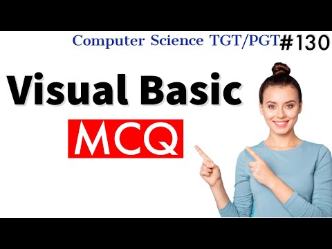 Thumbnail for Visual Basic MCQ| Visual Basic in Hindi | Computer Science Teacher DSSSB/HSSC/KVS