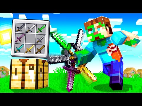 Thumbnail for COMBINING EVERY SWORD IN MINECRAFT! (Multi Tool)