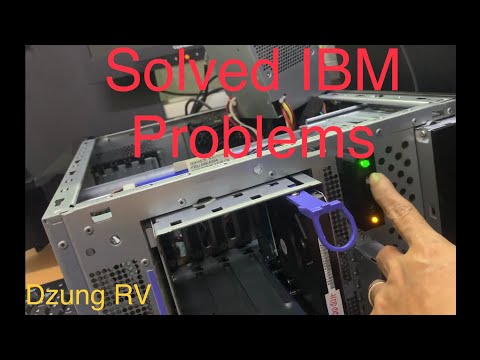 Solved IBM X3100 M4 Server error: System Board Error and Orange light blinking