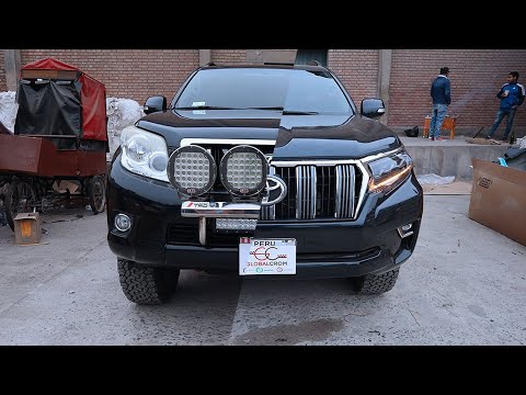 Transformación Toyota Prado 2012 al modelo Toyota Lexus 2020 // Global Crom