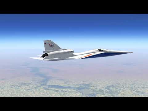 X-59 QueSST Laptop Simulation in the Works