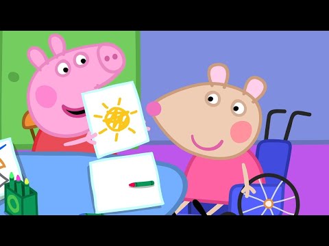 Thumbnail for Peppa Pig Meets Mandy Mouse! ???????? | Peppa Pig Official Family Kids Cartoon