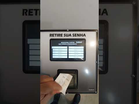 IMPRESSORA DE SENHAS DE ATENDIMENTO TS-PRINT TOUCH + TS-APP + TOTEM