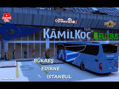 Thumbnail for Ets 2 1.46 | OyuncuyusBisMap-YKS v1.2 BÜKREŞ-EDİRNE-İSTANBUL SEFERİ  #ets2mods #ets2mod#ets2mp#g29