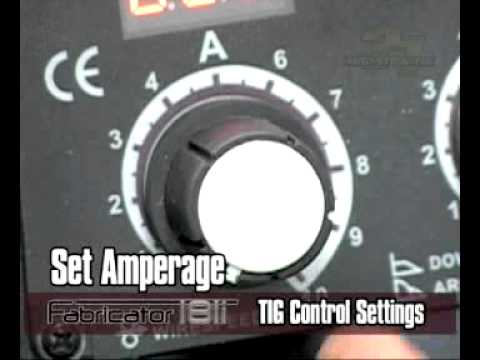 Thermal Arc Fabricator 181i 3-in-1 Overview & Setup TIG Control Settings