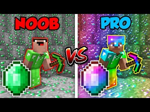 Minecraft NOOB vs. PRO: EMERALD BATTLE in Minecraft!