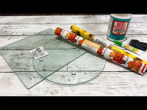 Super Easy Cutting Board Makeover || Using Dollar Tree Glass Cutting Boards [ Just 1 Easy DIY ]
