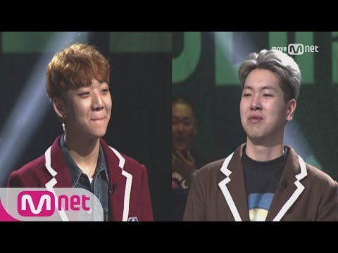 School Rapper [7회]&quot;마치 슈퍼맨vs배트맨&quot;우승후보 대격돌!양홍원vs최하민@1vs1배틀 170324 EP.7